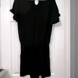 NWOT Womens Mediun Black Romper